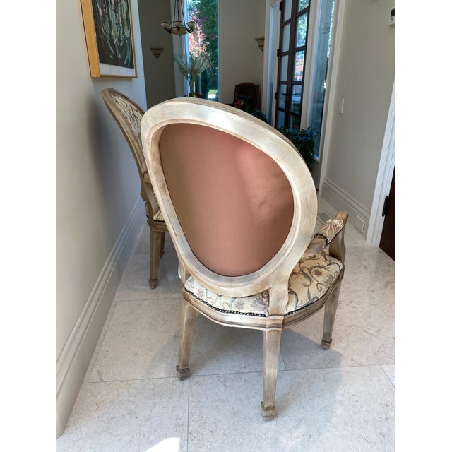 Henredon 1990s Vintage Henredon Chairs - Set of 2 For Sale - Image 4 of 13