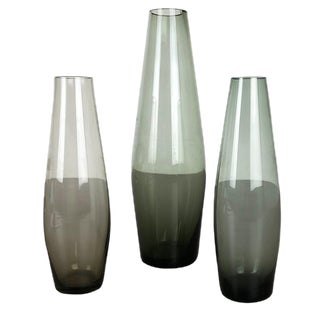 Turmalin Vases by Wilhelm Wagenfeld for WMF, Germany, 1960s, Set of 3 For Sale