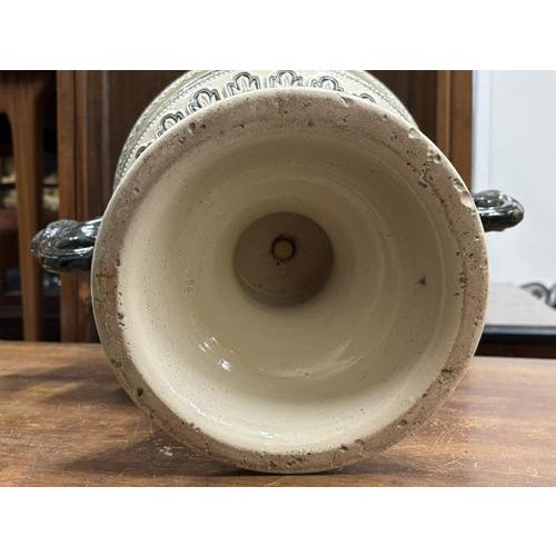 Large German Pottery Jardiniere from Mettlach For Sale - Image 7 of 16