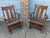 Late 19th Century Antique Stickley Style Mission Oak Set - Seating for 5 For Sale - Image 10 of 12