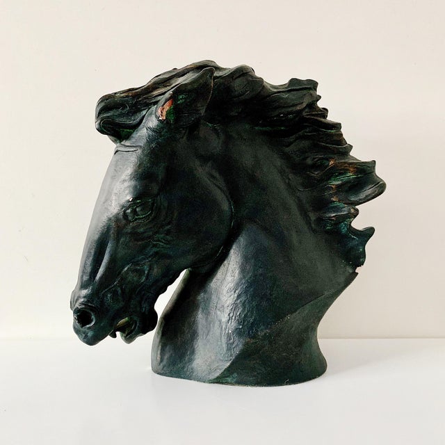 Vintage Austin Production Horse Head Sculpture by James Spratt Chairish