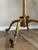 Late 19th Century Antique Victorian Gilt Metal Gentleman’s Shaving Stand With Beveled Mirror For Sale - Image 5 of 8