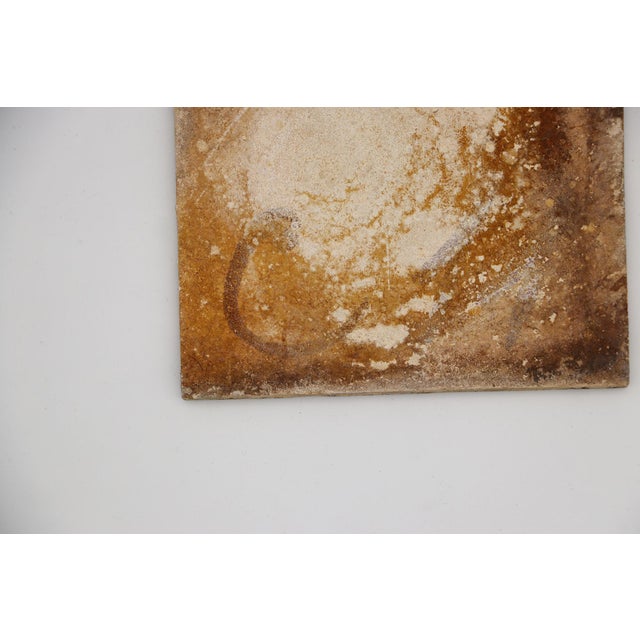 Blue 19th Century Tile Depicting a Boy With a Stick, Portuguese Baroque For Sale - Image 8 of 11