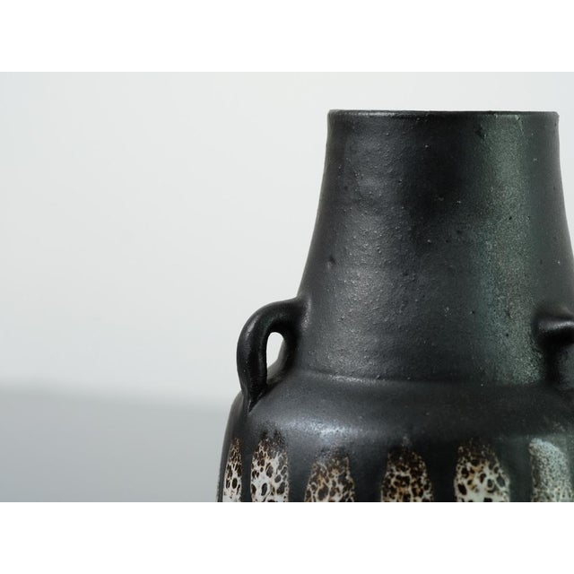 Danish Studio Ceramic Vase by Monika Maetzel, 1960s For Sale - Image 11 of 14