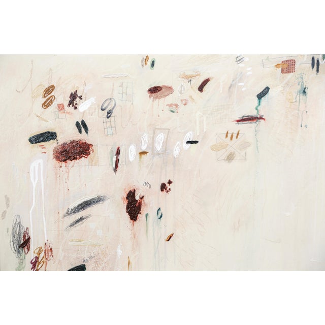 Textile Large Original Abstract Painting by Margot Sinclair For Sale - Image 7 of 11