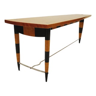 Fiddleback Maple Coffee Table For Sale