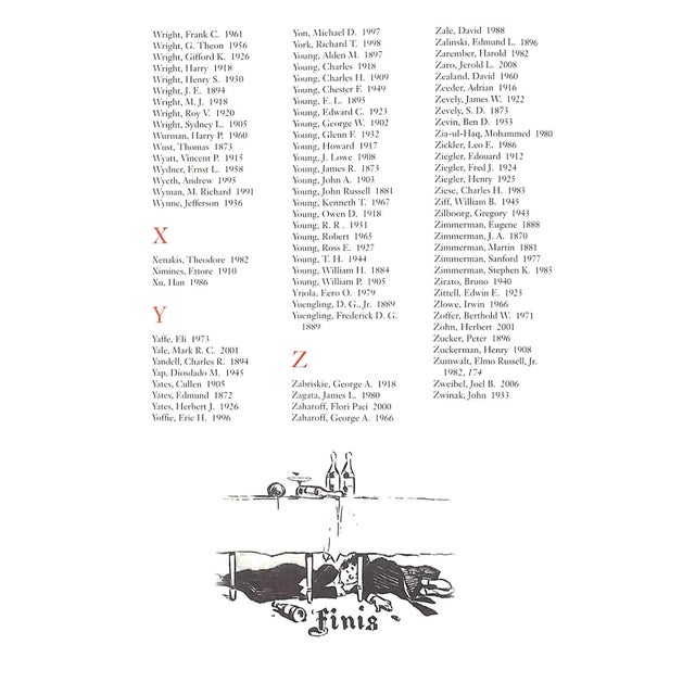 "The Members of the Lotos Club 1870 Through 2007" 2008 For Sale - Image 10 of 12