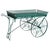 Vintage Large Green Wood and Metal Garden Flower Cart For Sale - Image 13 of 13