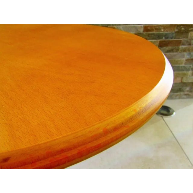 French Sputnik Side Table, 1960s For Sale - Image 15 of 17