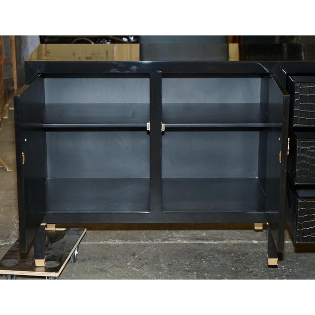 Brook Street Chest of Drawers Sideboard in Alligator Leather from Ralph Lauren For Sale - Image 16 of 18