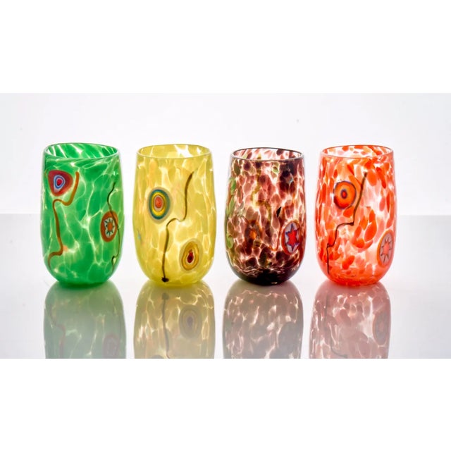 Italian Cocktail Glasses by Mariana Iskra for Ribes Studio, Set of 5 For Sale - Image 4 of 18