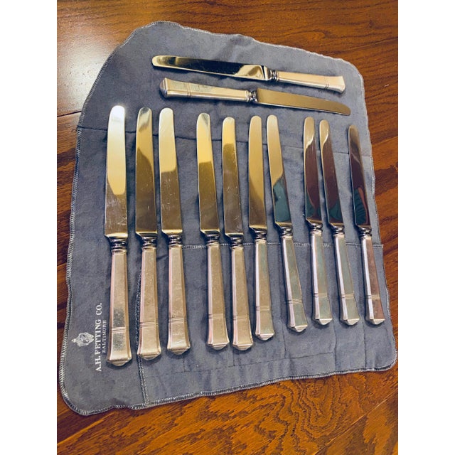 Silver Exquisite Sterling Silver 1970's Tiffany & Co. Windham Flatware Service for 12 + Serving Pieces - 114 Pieces - No Monogram For Sale - Image 8 of 16