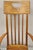 Traditional Vintage Sikes Co Maple Wood American Colonial Style Rocker Rocking Chair (B) For Sale - Image 3 of 12