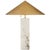 Minimalist Medium Table Lamp in Alabaster with Antique-Burnished Brass Shade Designer: Kelly Wearstler Height: 25" Shade...