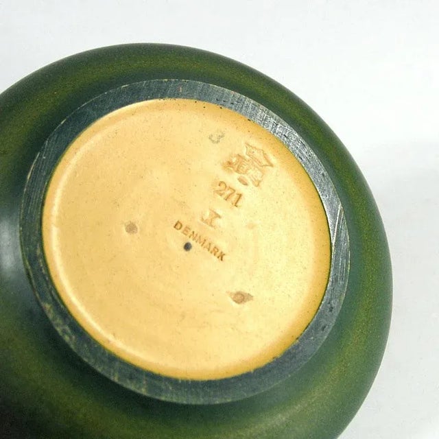 Vintage Art Nouveau Danish Ceramic Plate by Ipsen, 1920s For Sale - Image 6 of 7