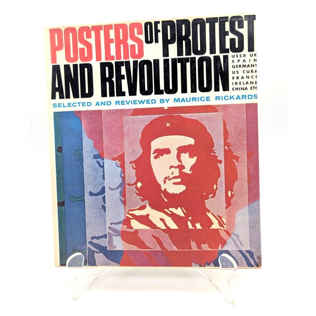 Offered is a First Edition of Maurice Rickard's "Posters of Protest and Revolution" printed in the UK in 1970. It depicts...