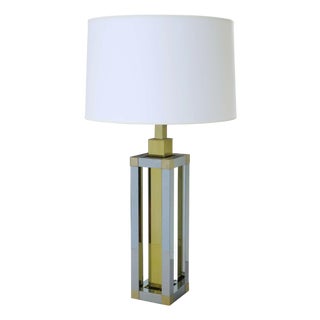 1980s Stephane Davits Modernist Table Lamp For Sale