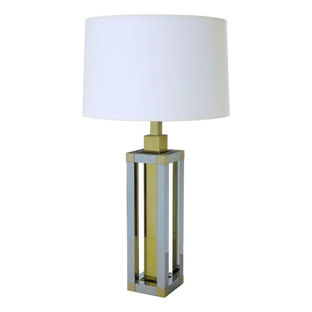 1980s Stephane Davits Modernist Table Lamp For Sale