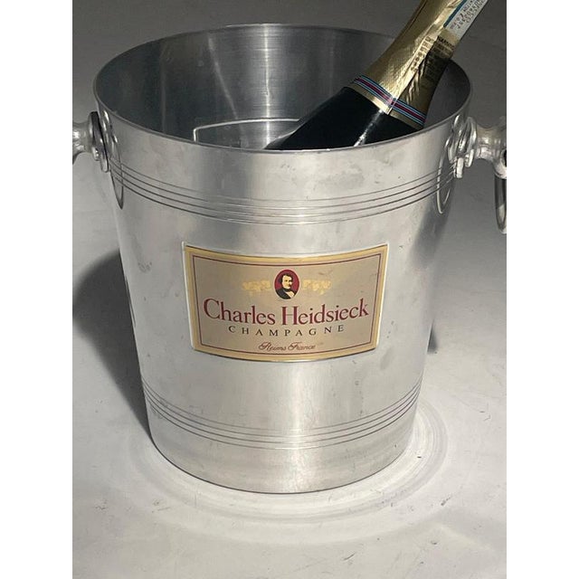 Champagne Bucket by Argit for Charles Heidsieck For Sale - Image 5 of 6