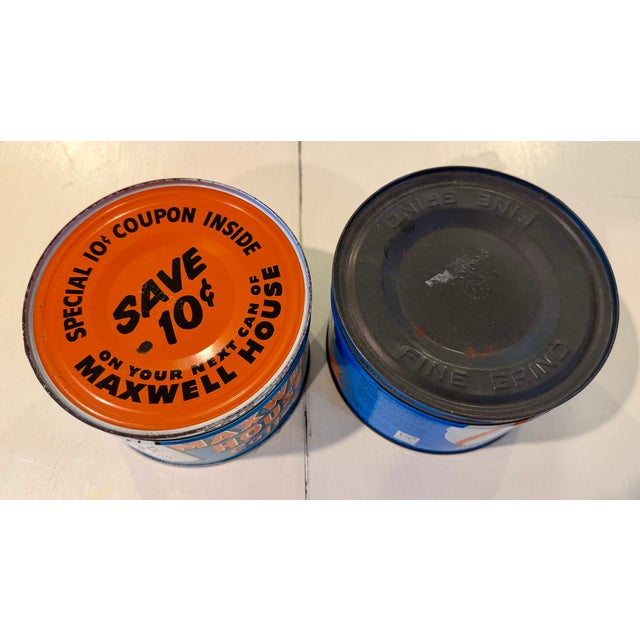 Vintage Coffee and Tea Time Tins, Set of 5 For Sale - Image 18 of 18