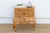 Mid-Century Petite Italian Walnut Nightstand For Sale - Image 9 of 9