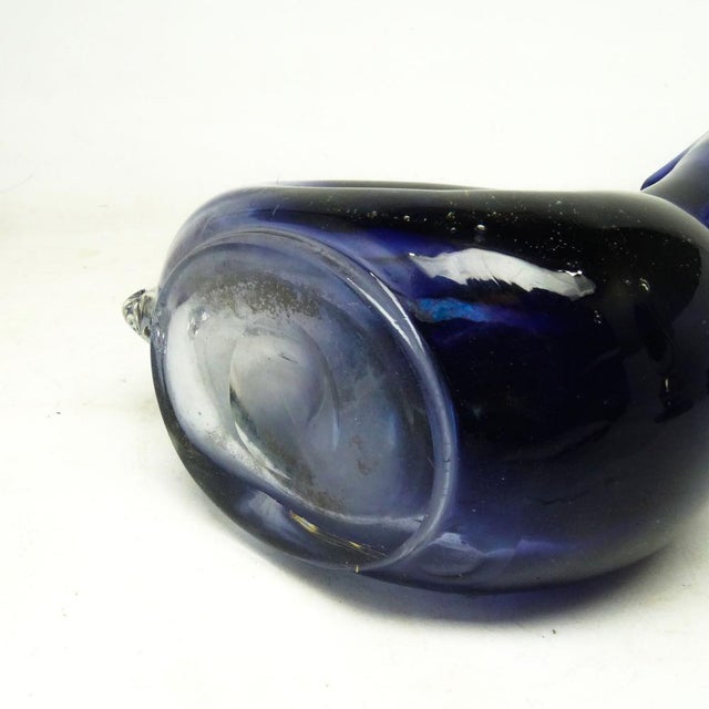 Postmodern Jug by J. Górski for Tarnów Glassworks, Poland, 1970s For Sale - Image 11 of 18