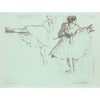 Ballet Dancers, Edgar Degas Screenprint Poster For Sale
