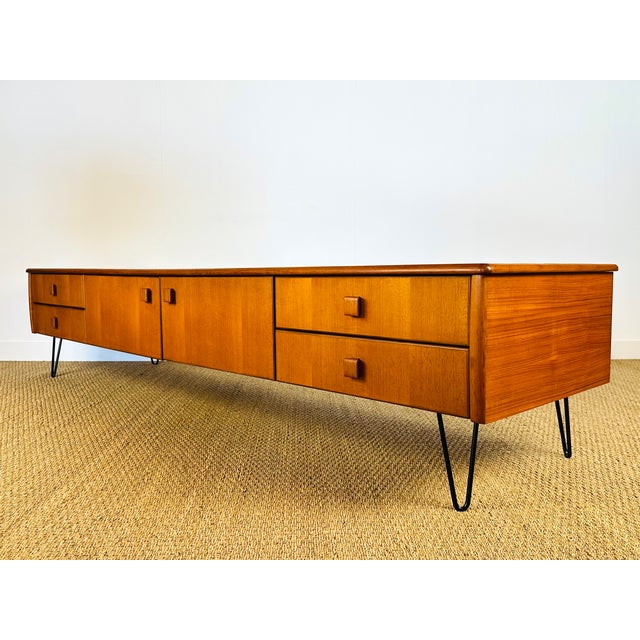 Scandinavian Teak Sideboard, 1960s For Sale - Image 17 of 18