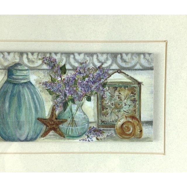 Set of Prints Framed and Matted Under Glass Beach Themed For Sale - Image 10 of 12