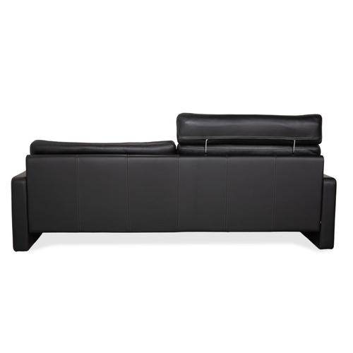 Conseta 3-Seater Sofa in Black Leather from Cor For Sale - Image 18 of 18