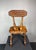 Small Mid-Century French Brutalist Modernist Side Chair in the style of Charles Dudouyt, 1950s For Sale - Image 10 of 13