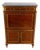 Louis XVI Chest of Drawers with Secretary in Mahogany and Brass For Sale
