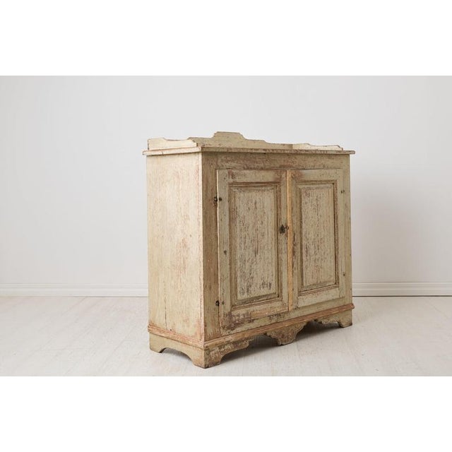 Gustavian Classic Sideboard, Northern Sweden, Late 1700s For Sale - Image 8 of 10