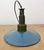 Industrial Blue Enamel Military Pendant Lamp with Cast Aluminium Top, 1960s For Sale - Image 17 of 18