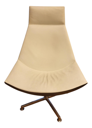 Kayak Armchair in Leather from Kastel, Italy, 2010s