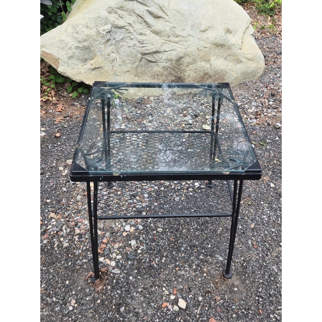 Vintage Woodard Pinecrest Outdoor Table 24x24x24 Rare Pinecrest piece Perfect for any deck, garden, patio, or pool area....