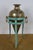 Late 20th Century Late 20th Century Hammered Brass Amphora Vase & Three Leg Verdigris Pedestal Stand For Sale - Image 5 of 12
