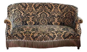 Vintage Fringed Sofa, 1960s