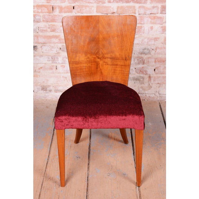 Vintage Art Deco Chairs by Jindrich Halabala for Up Závody, 1940s, Set of 12 For Sale - Image 9 of 13