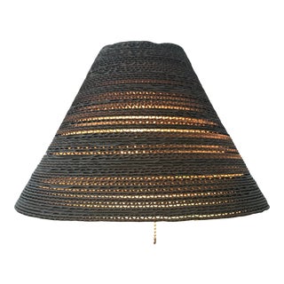 Corrugated Cardboard Light Pendent Natural For Sale