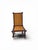 Rustic Javanese Vintage Wooden Dinning Chairs With Slatted Bamboo Back and Seat For Sale - Image 4 of 9
