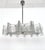 Big size ice glass chandelier made in Germany by Kaiser Leuchten. The chandelier is in very good vintage and working...