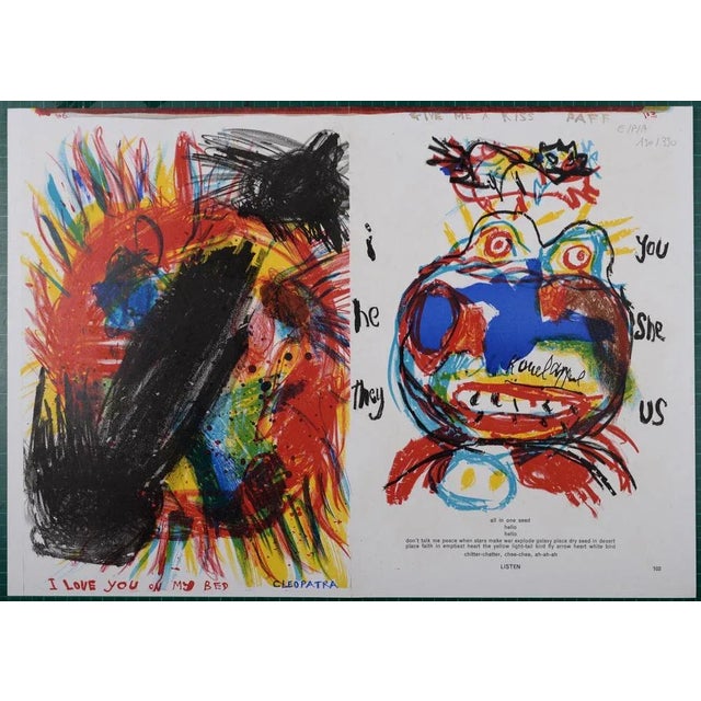 Sam Francis, Black Stone, 1964, Lithograph For Sale - Image 4 of 5