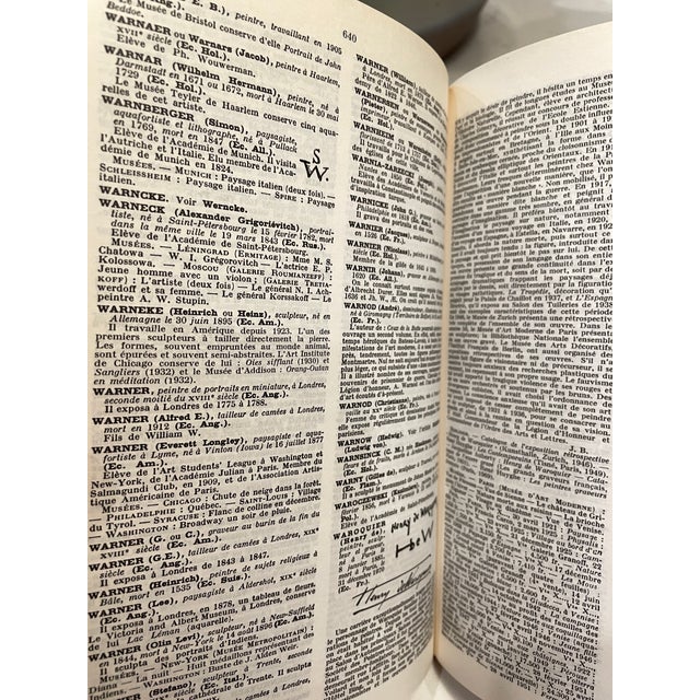 1970s Benezit Dictionary of Painters - 10 Volume Set For Sale - Image 5 of 5