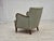 Danish Armchair in Light Blue Furniture Fabric and Beech Wood, 1960s For Sale - Image 12 of 15
