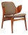 Danish Model 107 Lounge Chair in Oak Frame by Hans Olsen for Bramin, 1960s For Sale