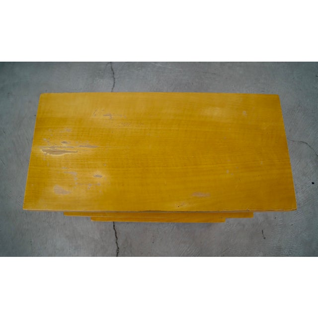 1930’s Art Deco Gilbert Rohde for Brown Saltman Side Table For Sale - Image 9 of 12