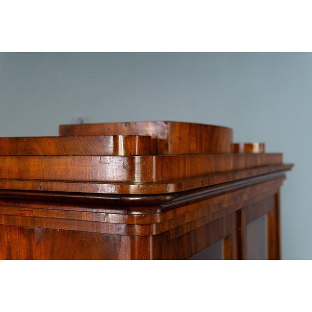 Biedermeier Mahogany Bookcase, 1840s For Sale - Image 12 of 16