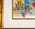 Paper Itzchak Tarkay "Full Table #4"—Original Watercolor & Mixed Media, 2005, Park West Coa For Sale - Image 7 of 8