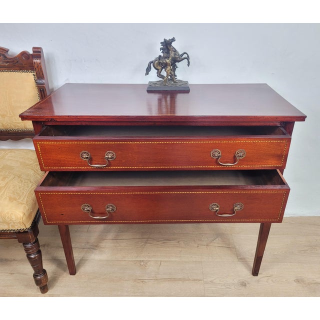 This Edwardian styled chest of drawers / side table, displays many timeless and quality features that are sure to add...